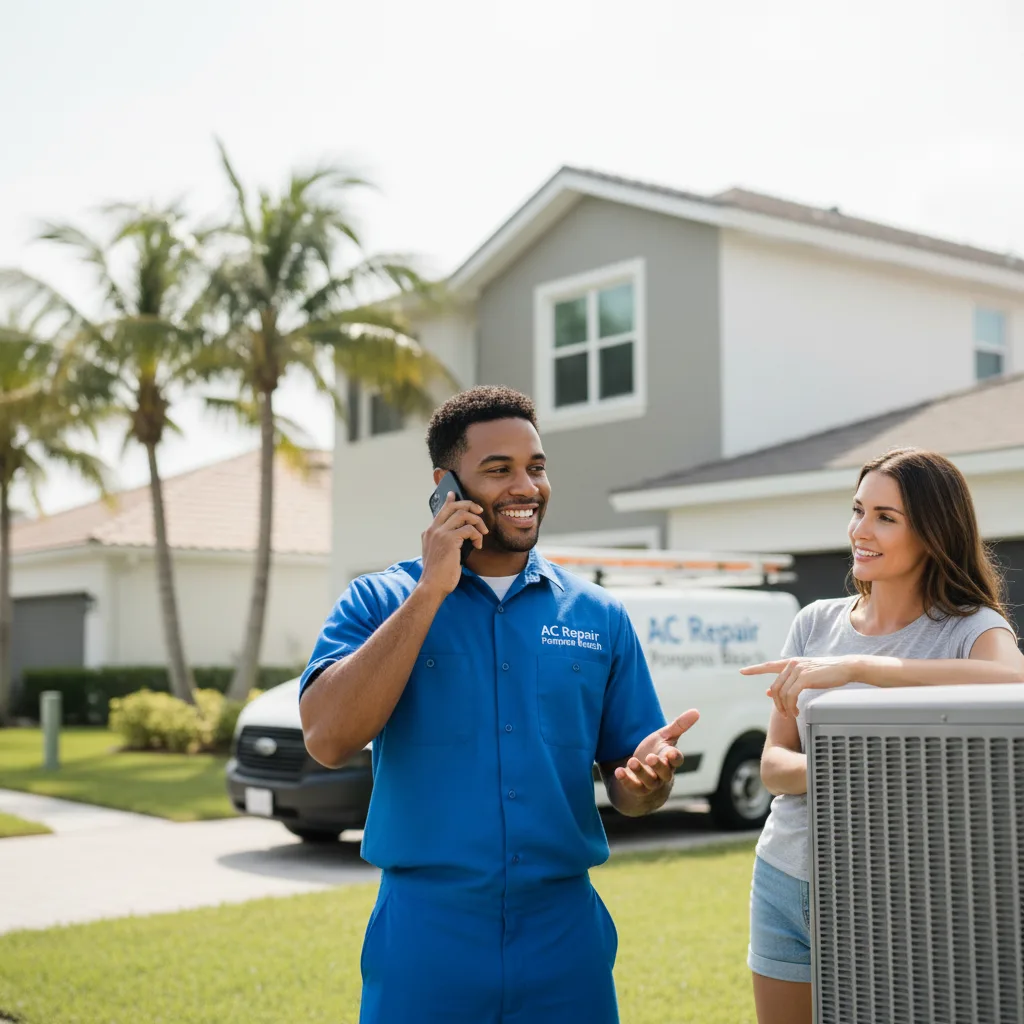 AC Repair Pompano Beach customer support in Crescent